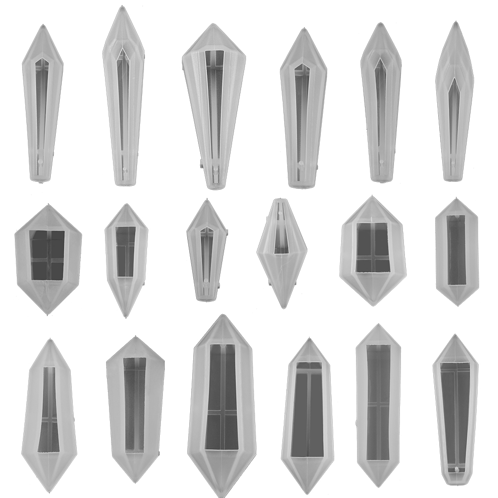 Resin Art Kit With Molds - 1pcs DIY Crystal Pendulum Epoxy Resin