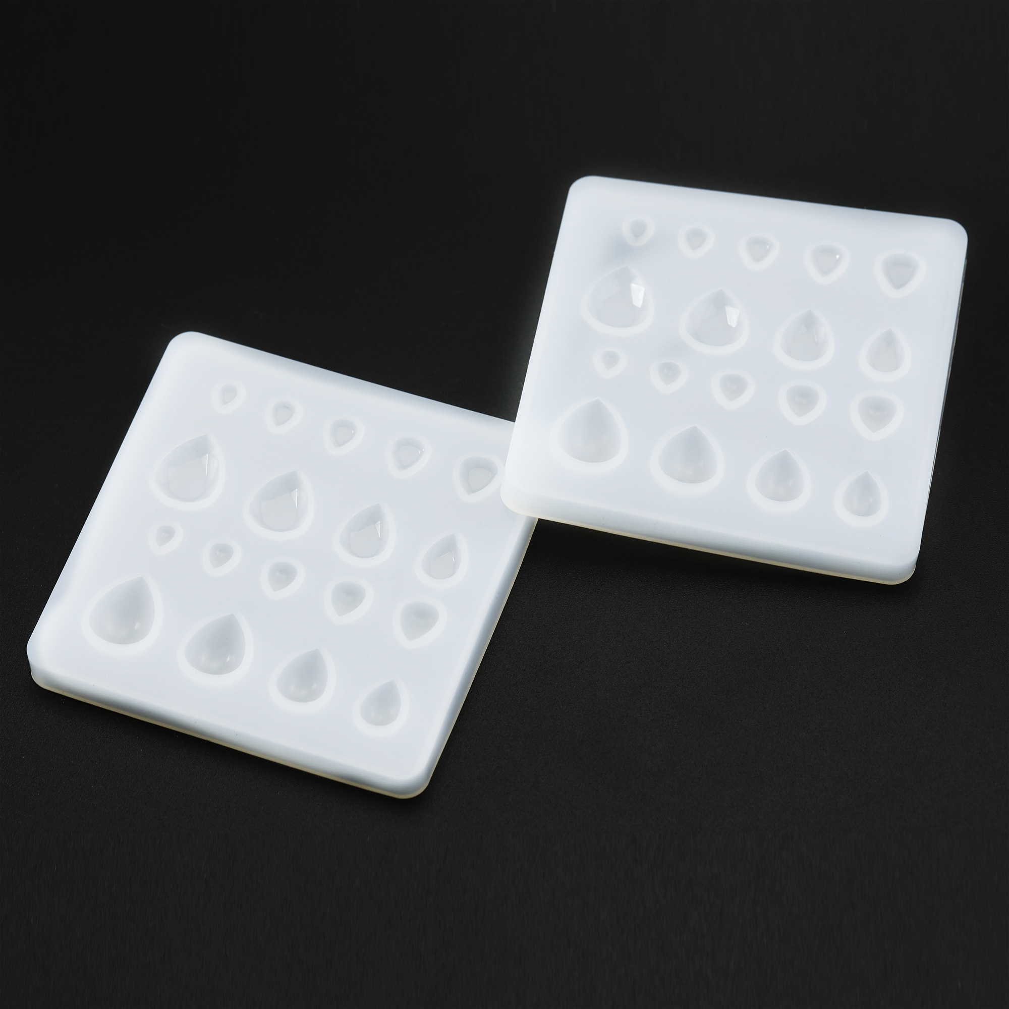 Resin Art Kit With Molds - Mother Milk Faceted Cabochon Silicone Mold