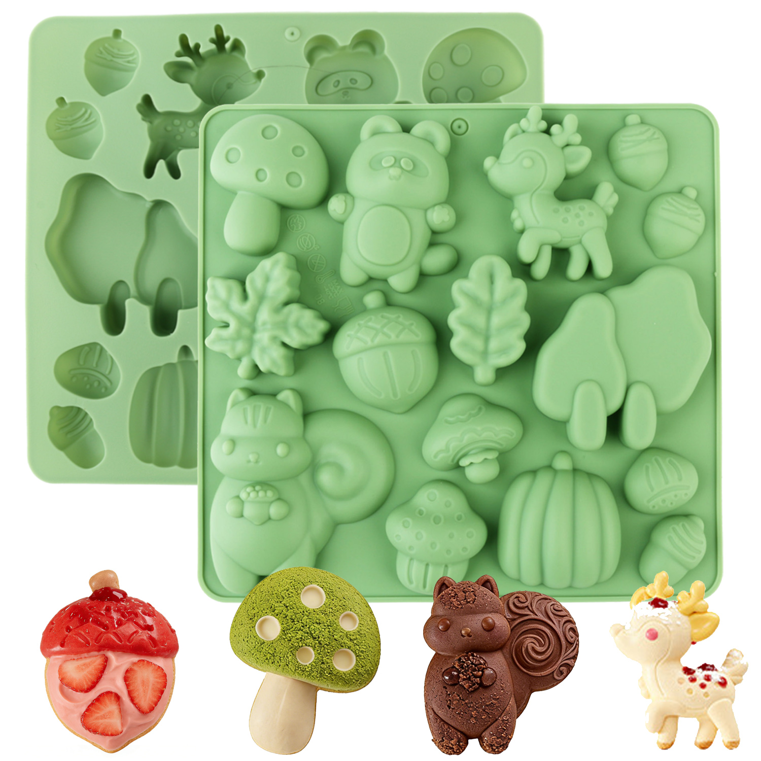 Resin Art Tools - 1 Silicone Cake Mold in the