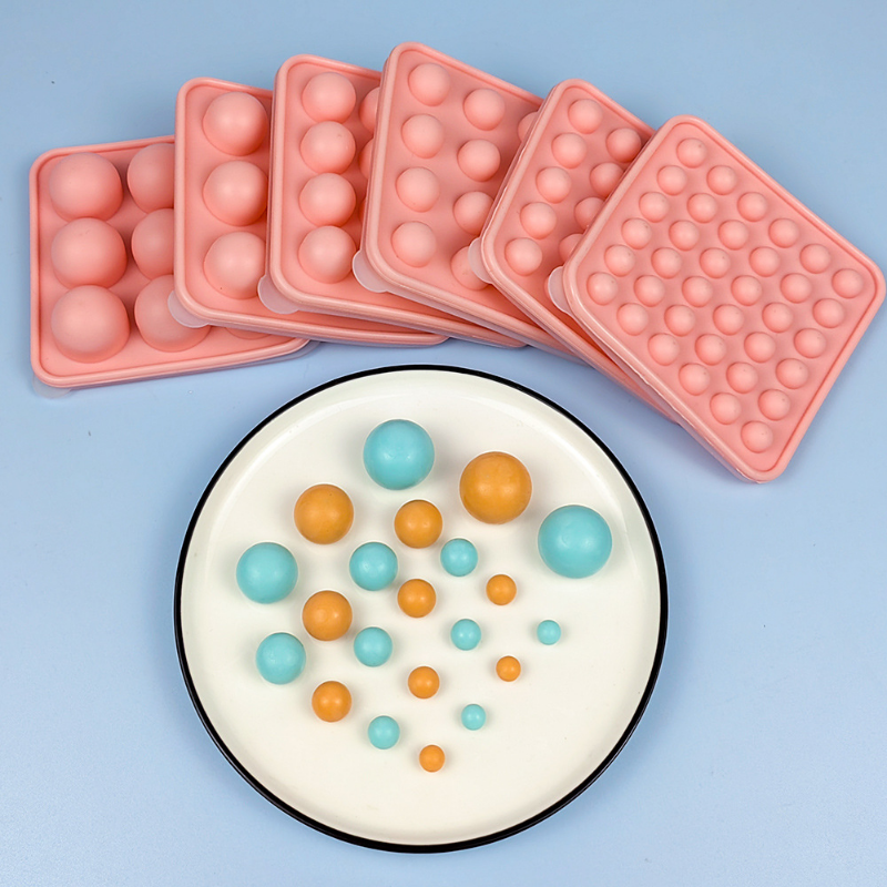 Silicone Mold Ocean - Porous Round Candy Chocolate Silicone Mold