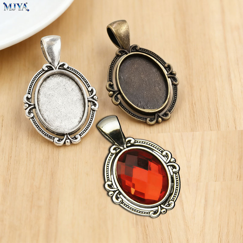 Resin Art Love - MJYA 10pcs Vintage Pendant Settings Inner