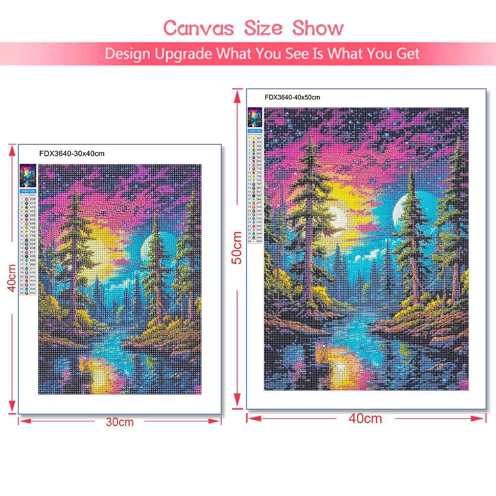 unframe 5D Diamond Art Paintin - Resin Art Wall Decor 评论和价格