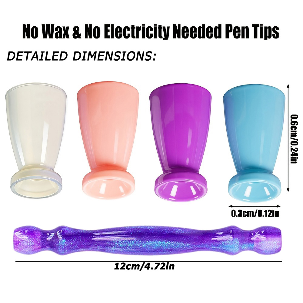 10Pcs Silicone Diamond Paintin - Resin Art Tools 评论和价格