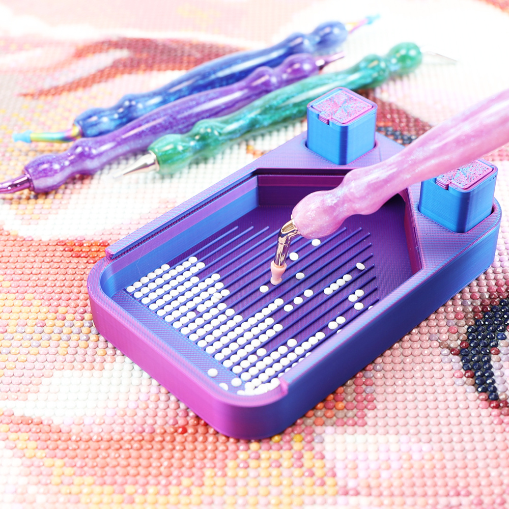 10Pcs Silicone Diamond Paintin - Resin Art Tools 评论和价格