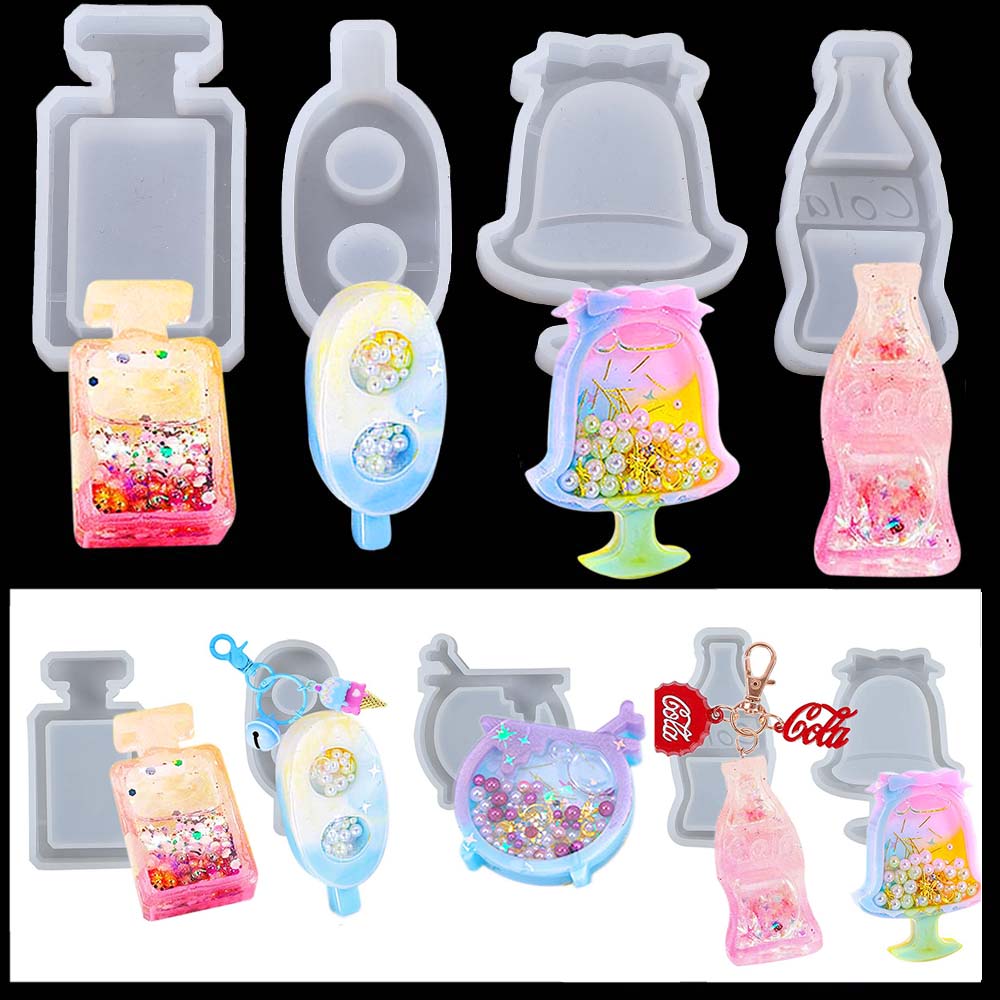 10 Style Quicksand Resin Casti - Resin Art Kit With Molds 评论和价格