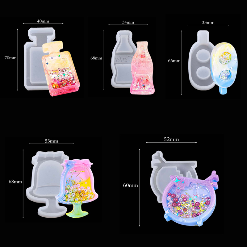 10 Style Quicksand Resin Casti - Resin Art Kit With Molds 评论和价格