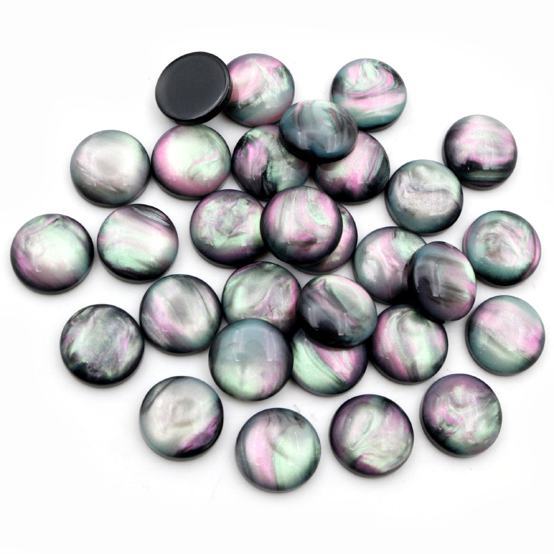 40pcs 8mm 10mm 12mm Round Resi - Resin Art Love 评论和价格