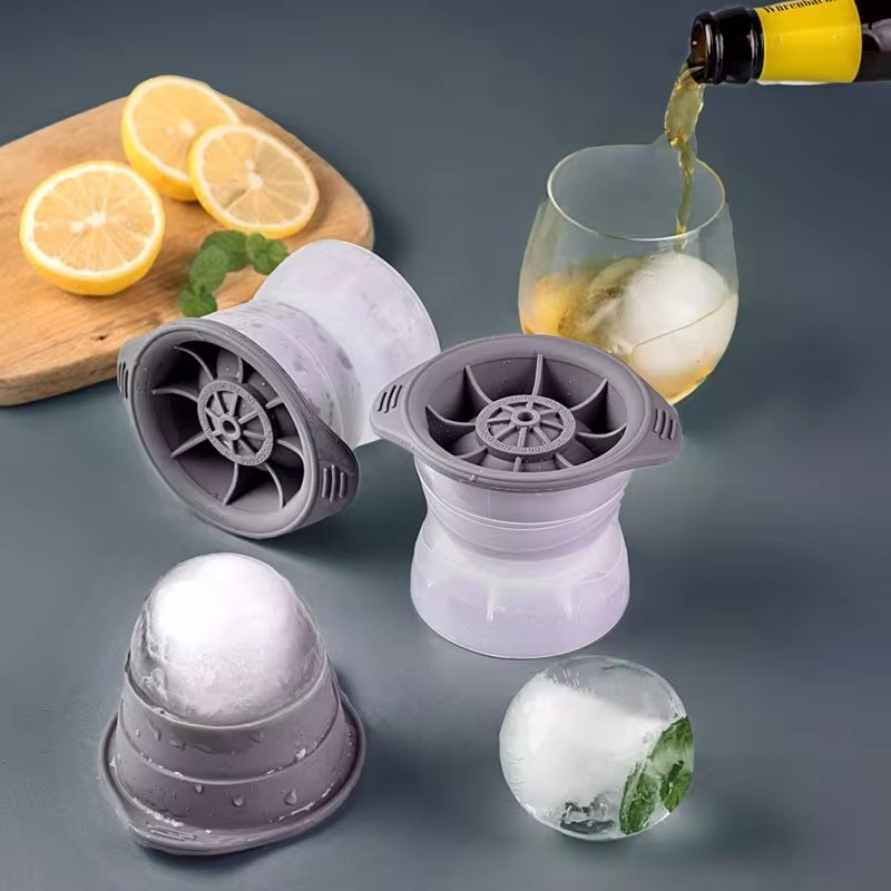 2PCS Silicone Spherical Ice Cu - Silicone Mold Ocean 评论和价格