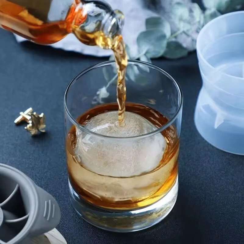2PCS Silicone Spherical Ice Cu - Silicone Mold Ocean 评论和价格