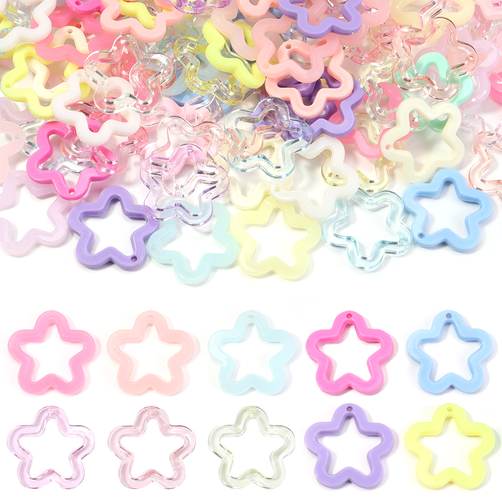 30pcs/lot Colorful Acrylic Sta - Resin Art Love 评论和价格