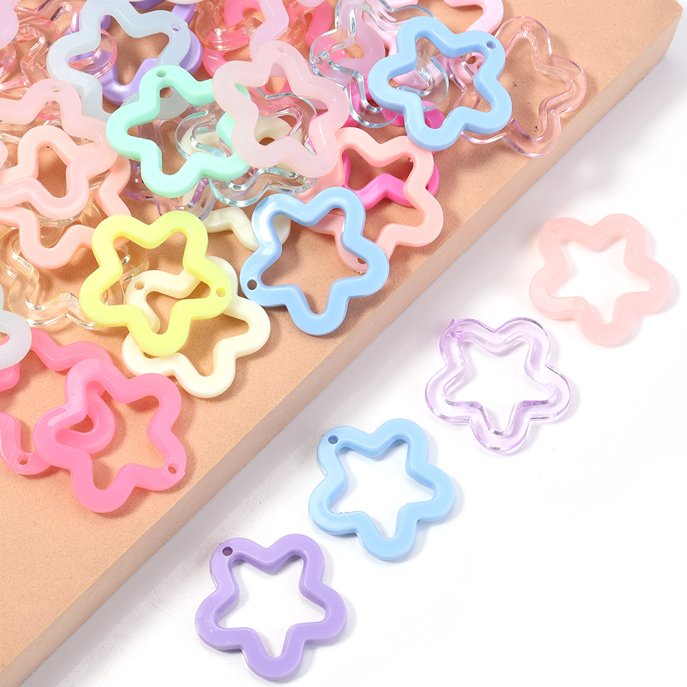 30pcs/lot Colorful Acrylic Sta - Resin Art Love 评论和价格