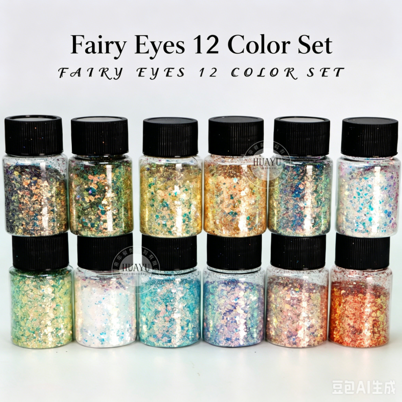 Mixed Chunky Holographic Glitt - Mica Flake Resin 评论和价格