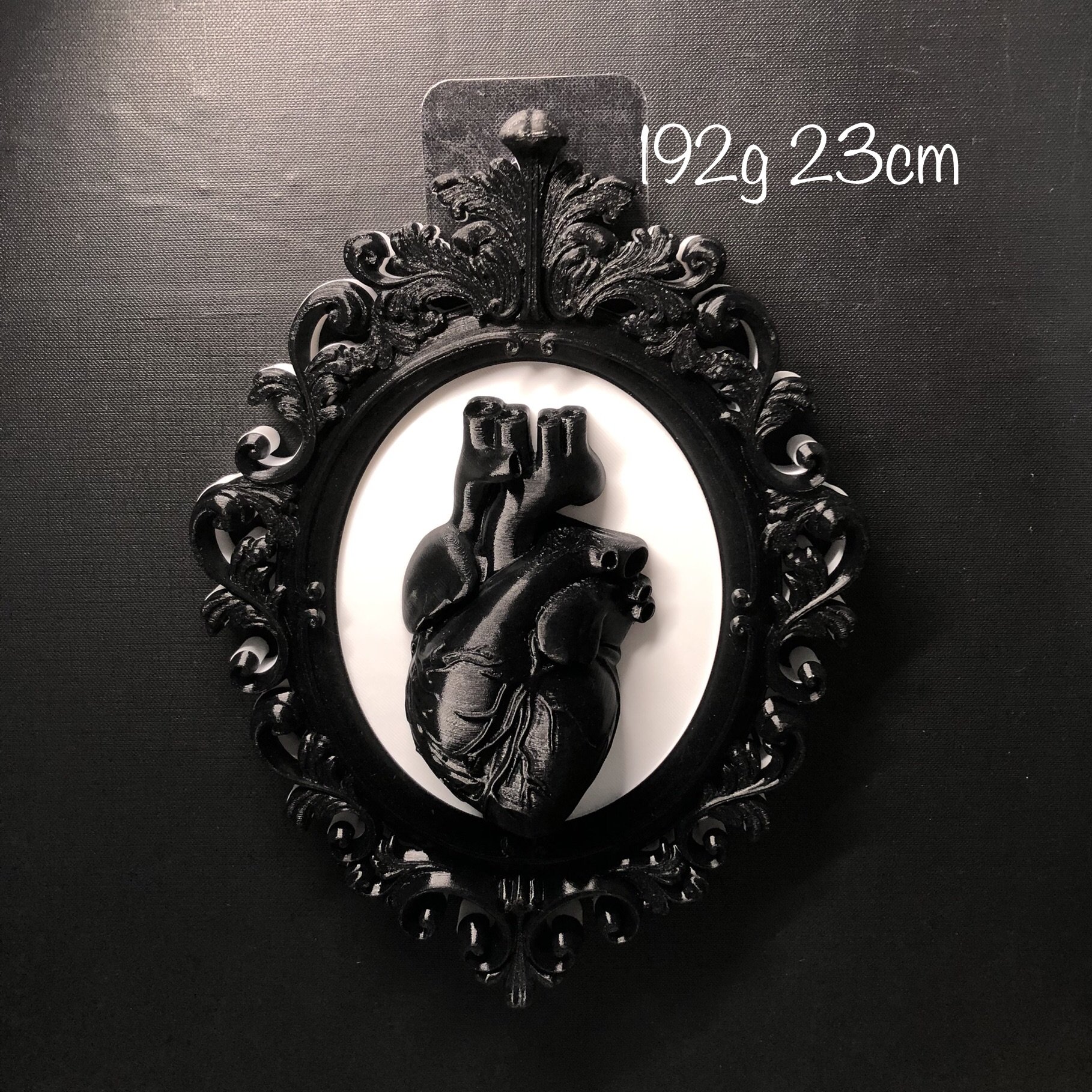 Heart Photo Frame Wall Art Dec - Resin Art Wedding Gift 评论和价格