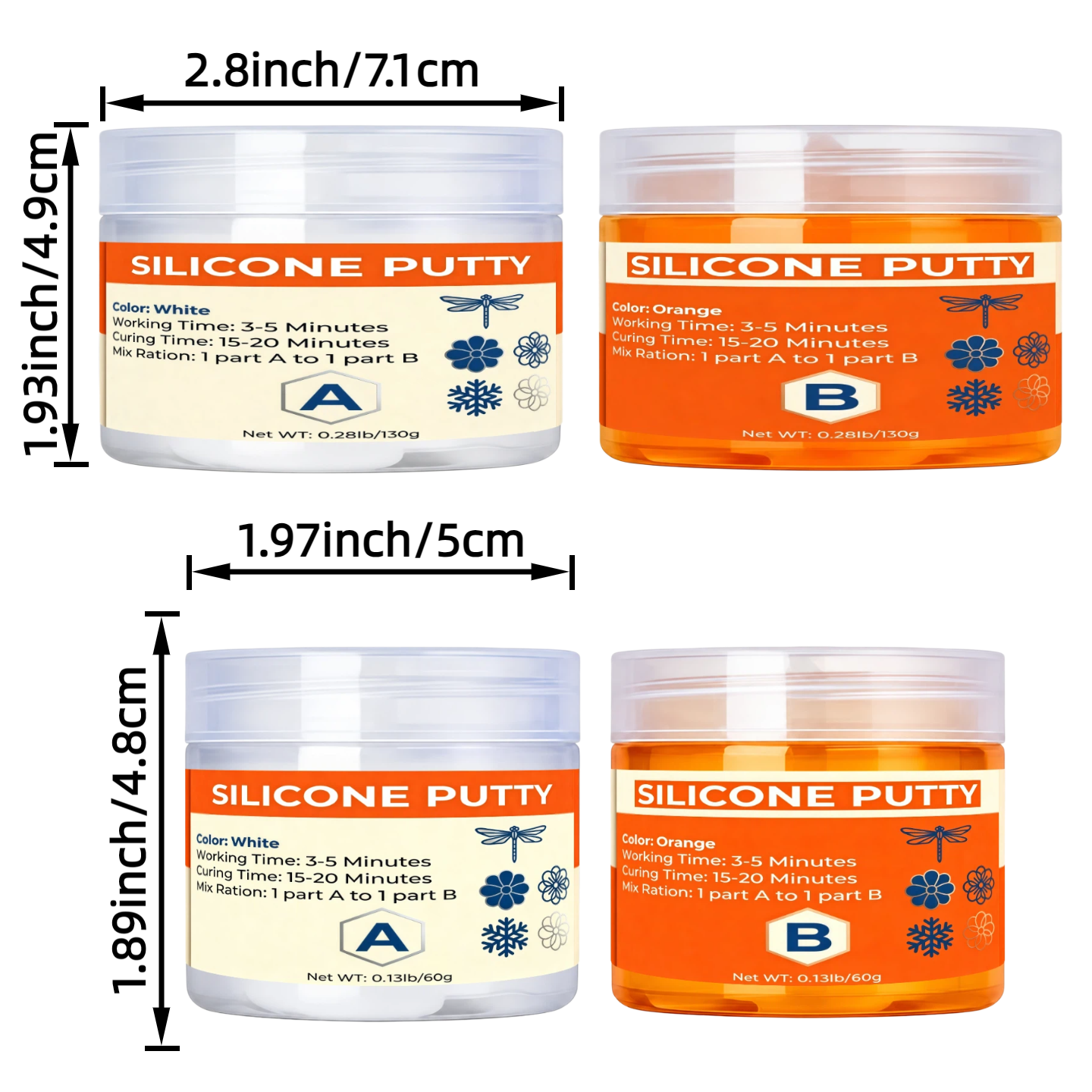 260g/120g Silicone Putty DIY C - Resin Art Tools 评论和价格