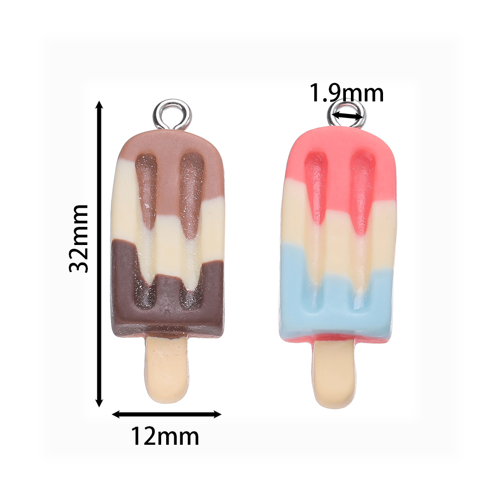 10pcs 12x32mm Cute Colorful Po - Resin Art Love 评论和价格