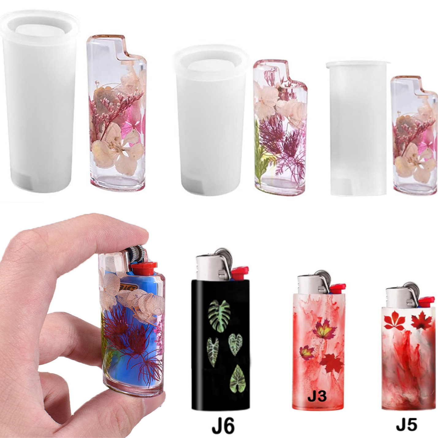 DIY Lighter Case Cover Silicon - Resin Art Tools 评论和价格
