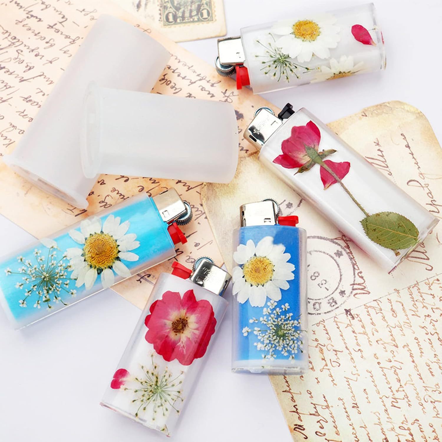 DIY Lighter Case Cover Silicon - Resin Art Tools 评论和价格