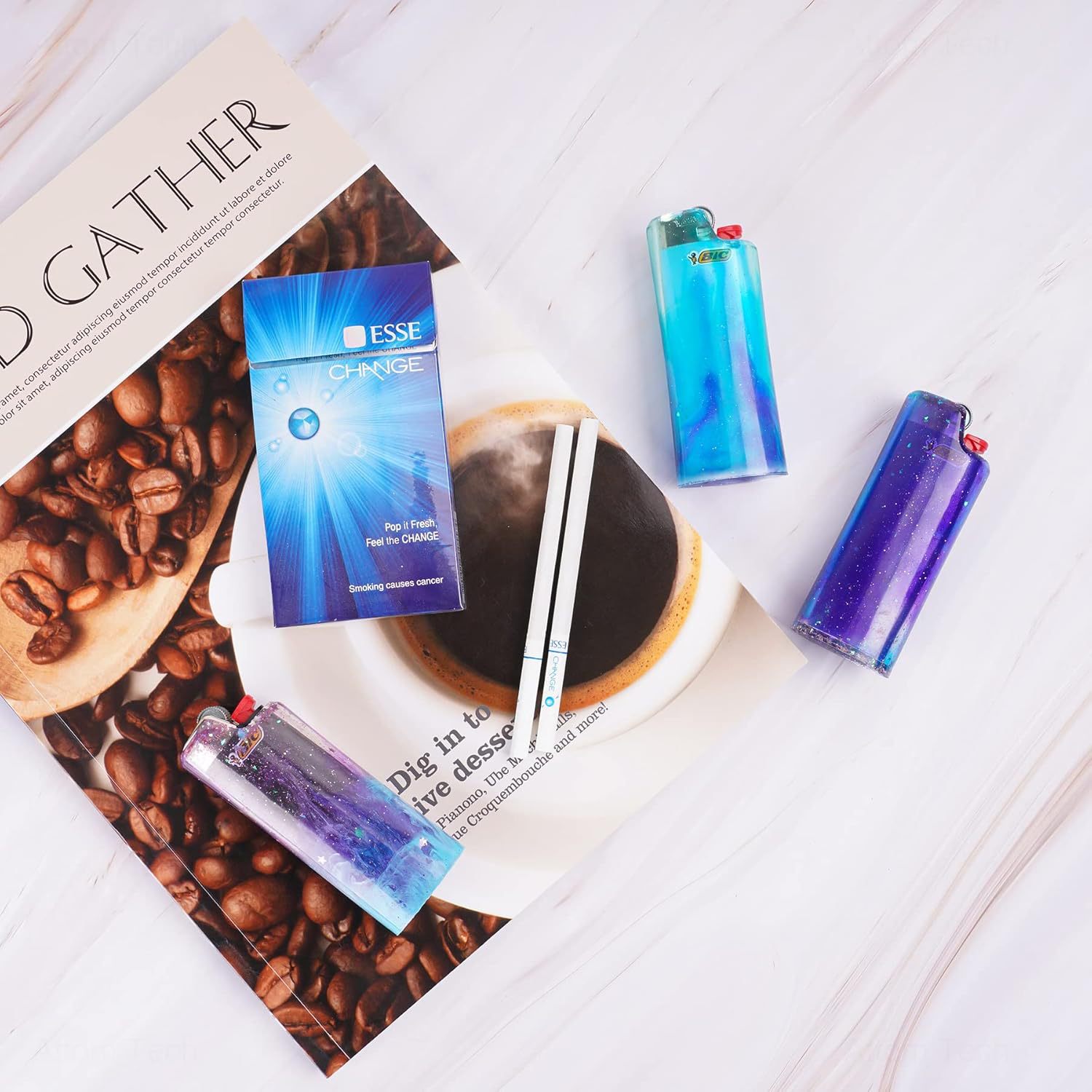 DIY Lighter Case Cover Silicon - Resin Art Tools 评论和价格