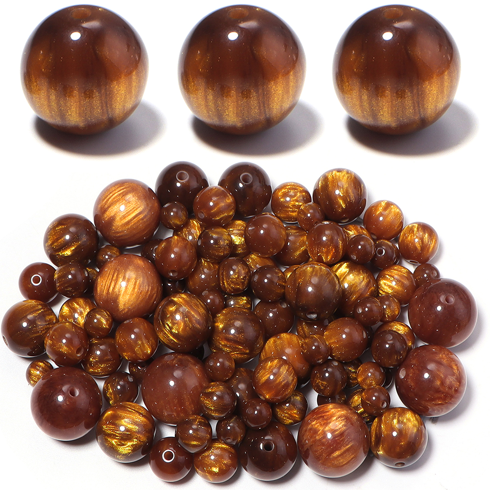 5-30pcs/lot 8-20mm Gilding Res - Resin Art Love 评论和价格