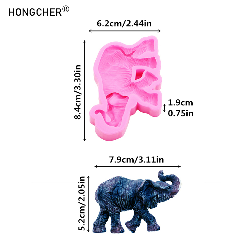 Elephant Silicone Molds Resin  - Resin Art Tools 评论和价格