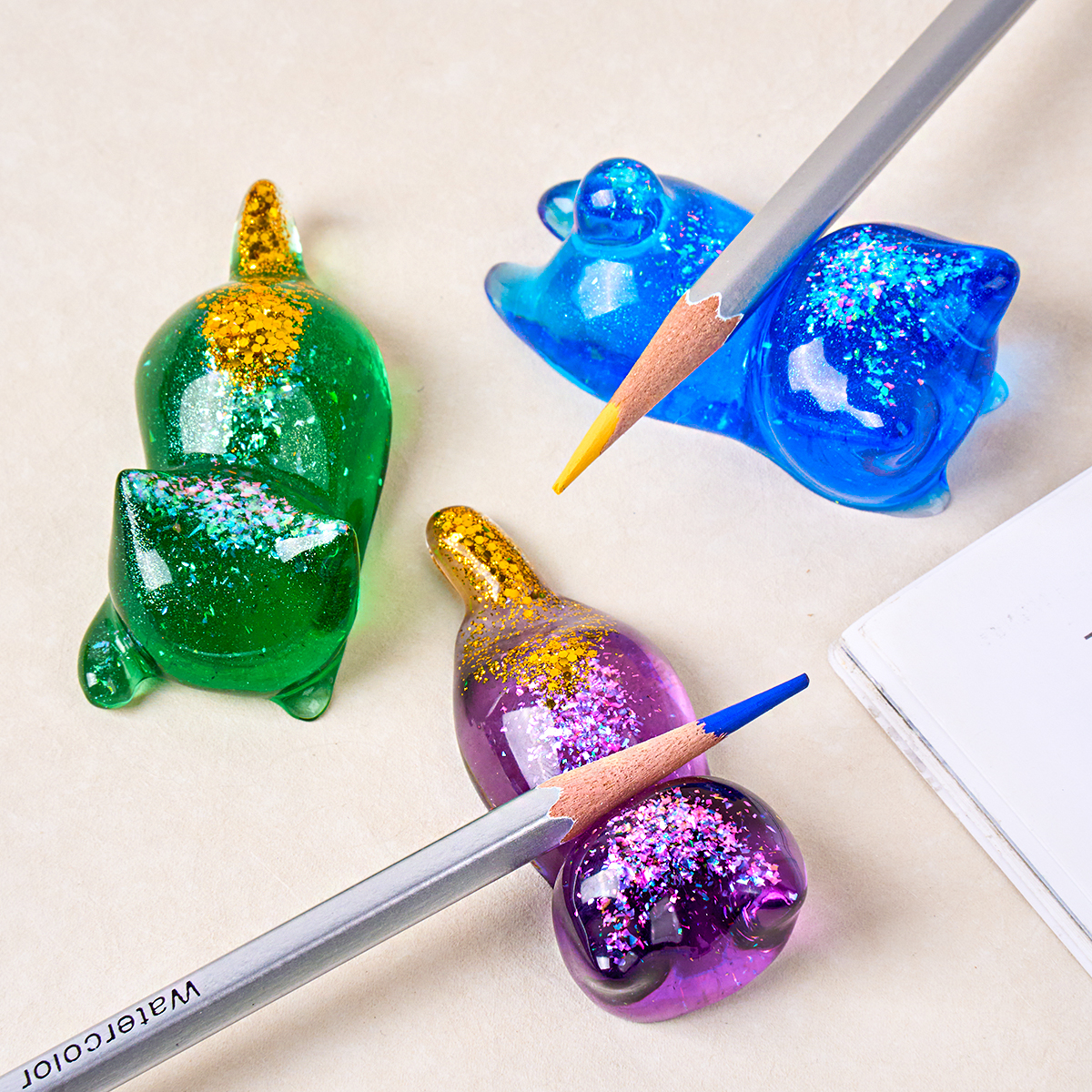 3D Cat Crystal Epoxy Resin Mol - Resin Art Kit With Molds 评论和价格