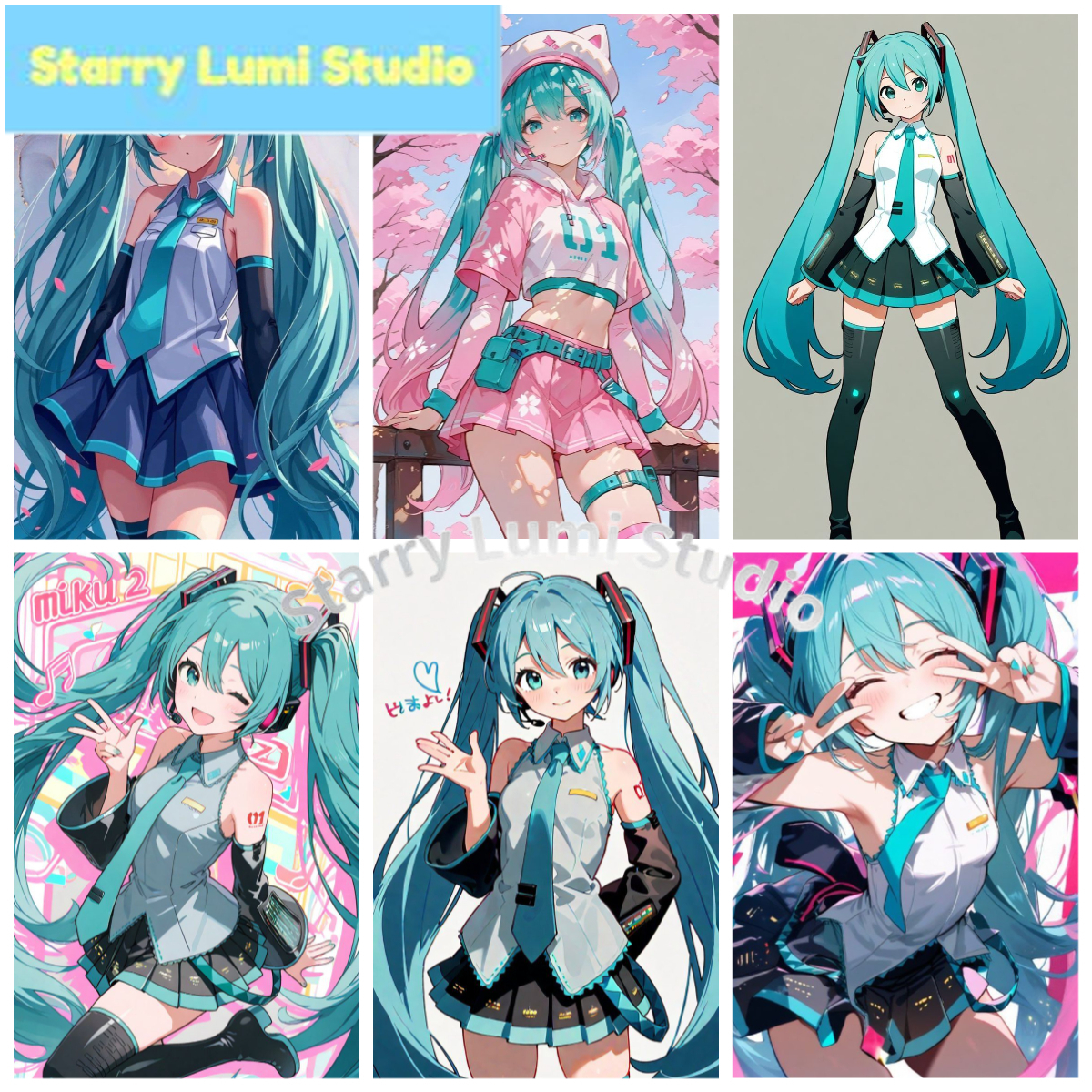 Hatsune Miku Anime Diamond Pai - Resin Art Wall Decor 评论和价格