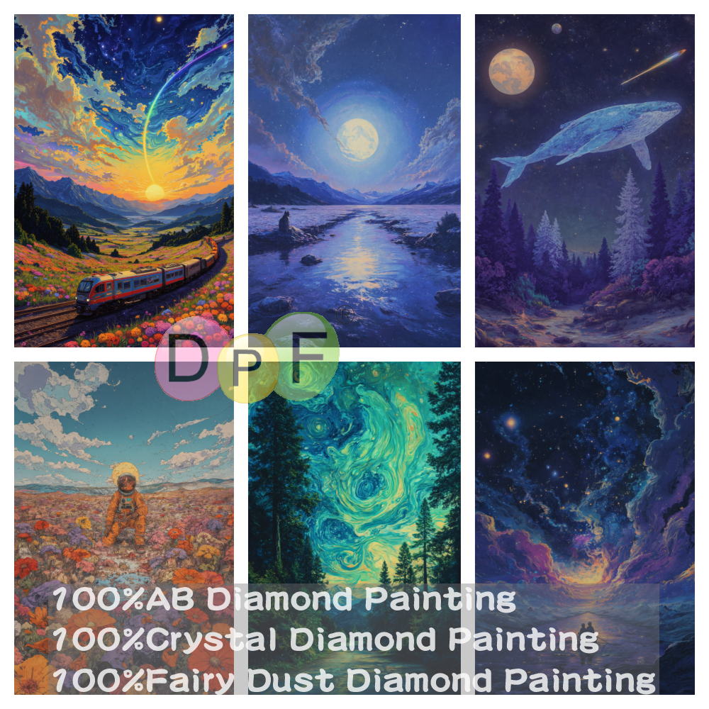 DPF 100% Full Fairy Dust Drill - Resin Art World 评论和价格
