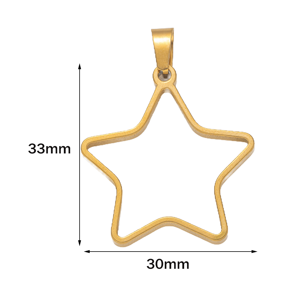 5pcs Stainless Steel Open Back - Resin Art Love 评论和价格