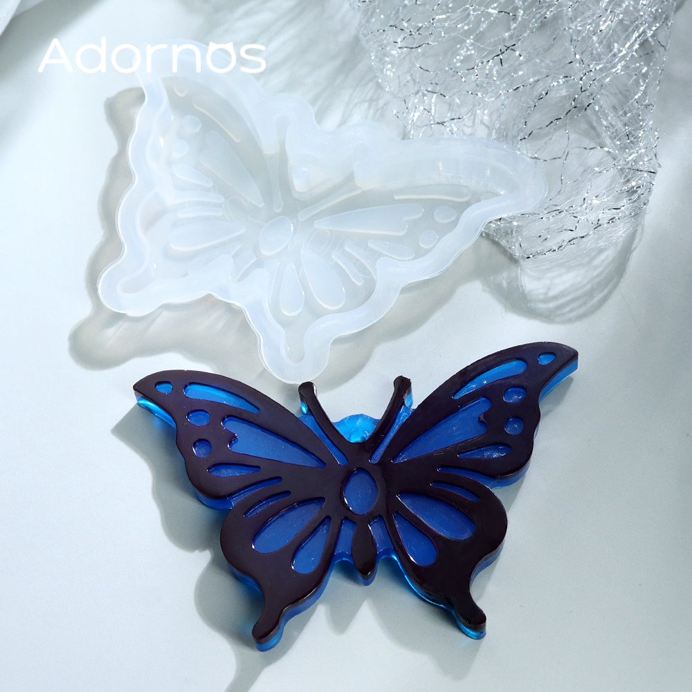 1Set Butterfly Keychain Epoxy  - Resin Art Kit With Molds 评论和价格
