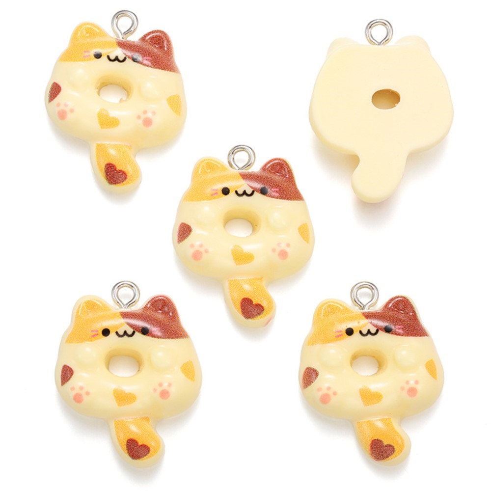 10Pcs Kawaii Cartoon Cat Resin - Resin Art Love 评论和价格