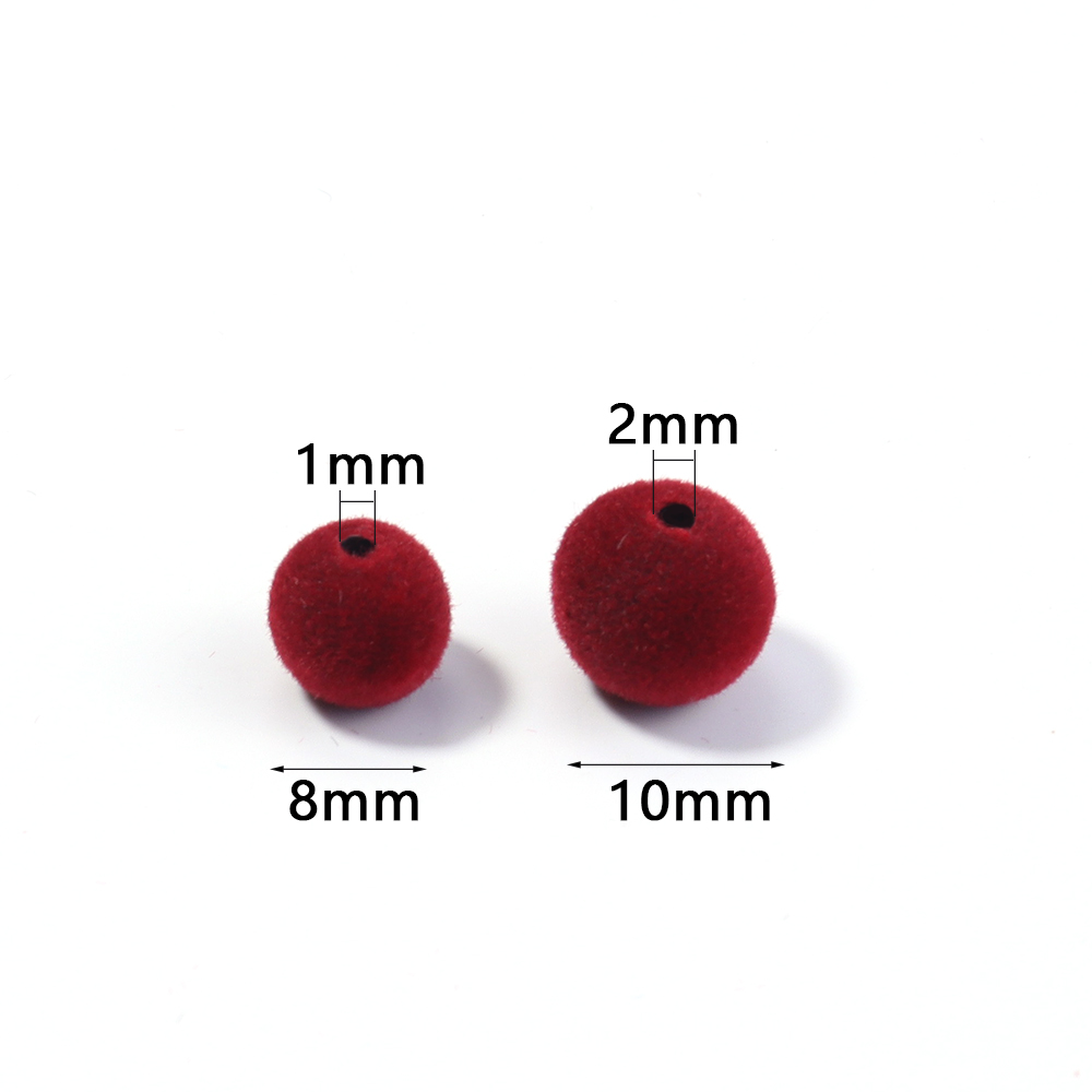 100Pcs/Lot Resin Beads 8/10mm  - Resin Art Love 评论和价格