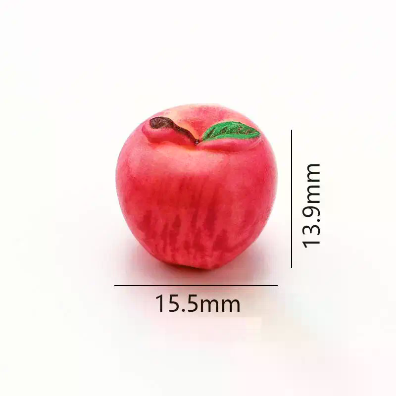 Cute Fruit Resin Loose Beads 3 - Resin Art Love 评论和价格