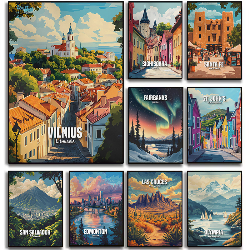 Abstract World Travel Classic  - Resin Art World 评论和价格