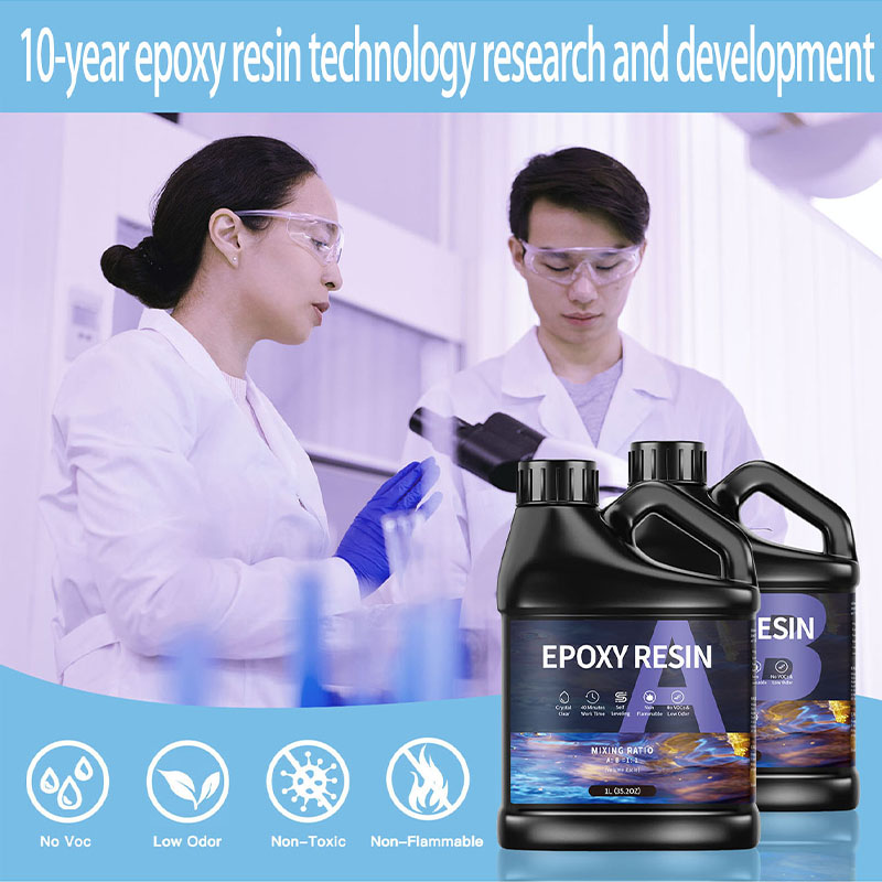 1:1 AB Epoxy Resin Glue Kits 5 - Resin Art Kit With Molds 评论和价格