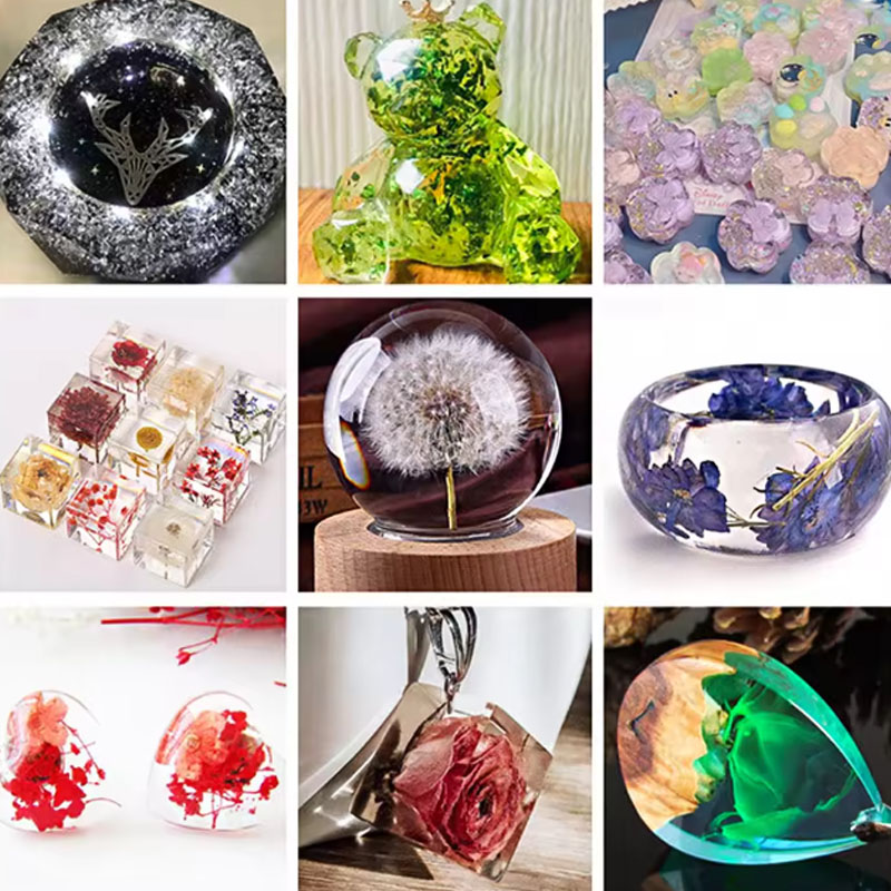 1:1 AB Epoxy Resin Glue Kits 5 - Resin Art Kit With Molds 评论和价格