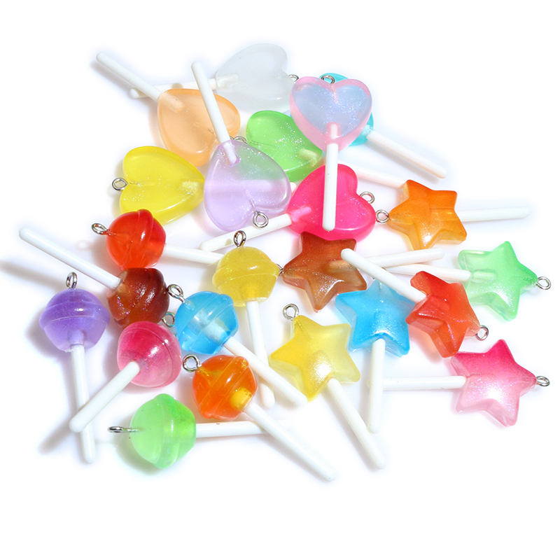 10pcs Resin Pendants Shiny Rou - Resin Art Love 评论和价格