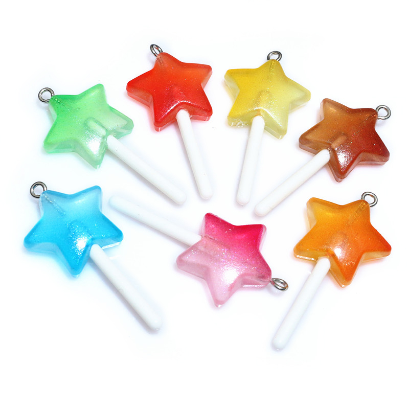 10pcs Resin Pendants Shiny Rou - Resin Art Love 评论和价格