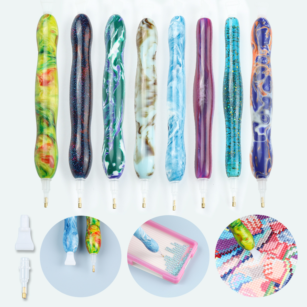 Diamond Painting Pen - Single  - Resin Art Tools 评论和价格