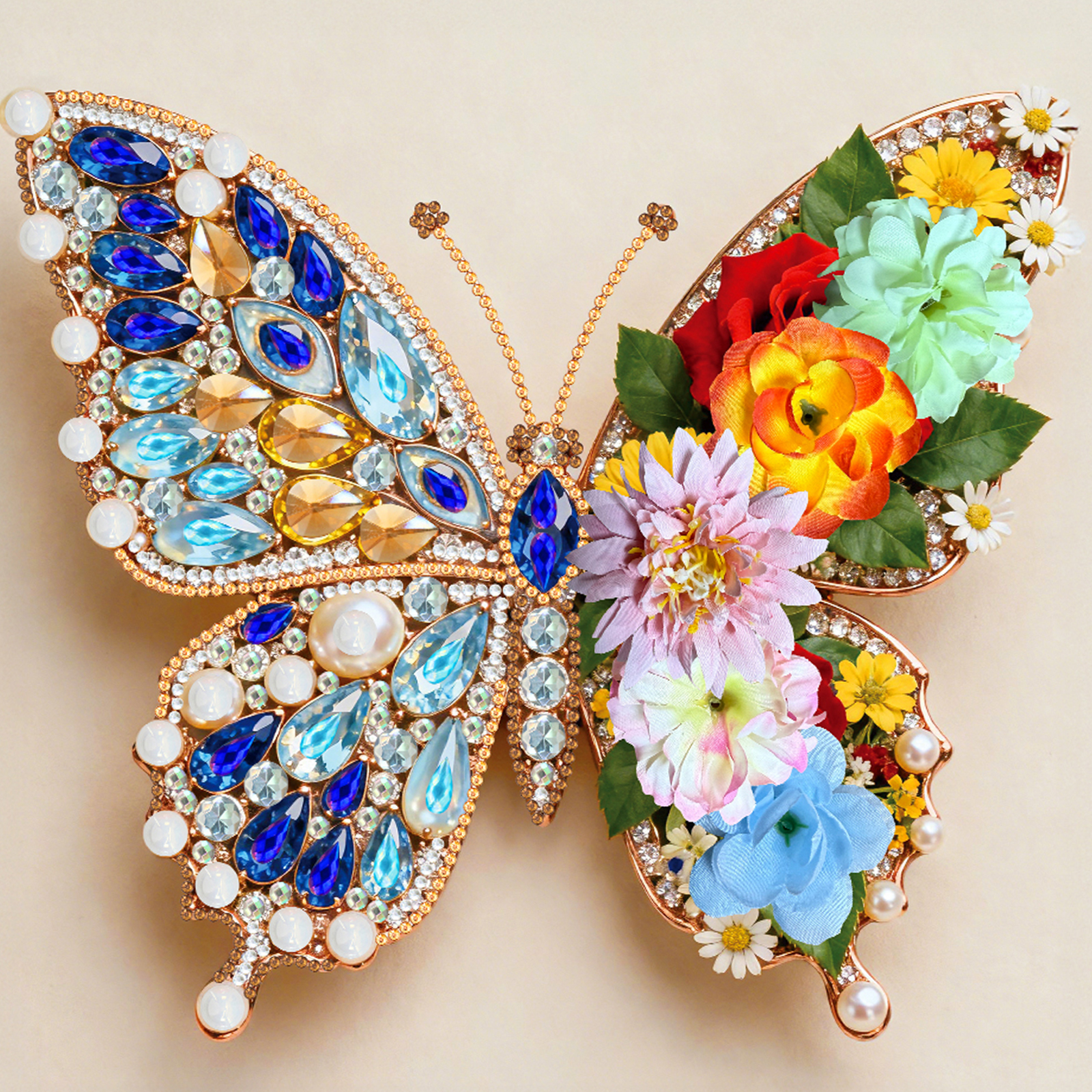Butterfly DIY Diamonds Dots Ge - Resin Art Wall Decor 评论和价格