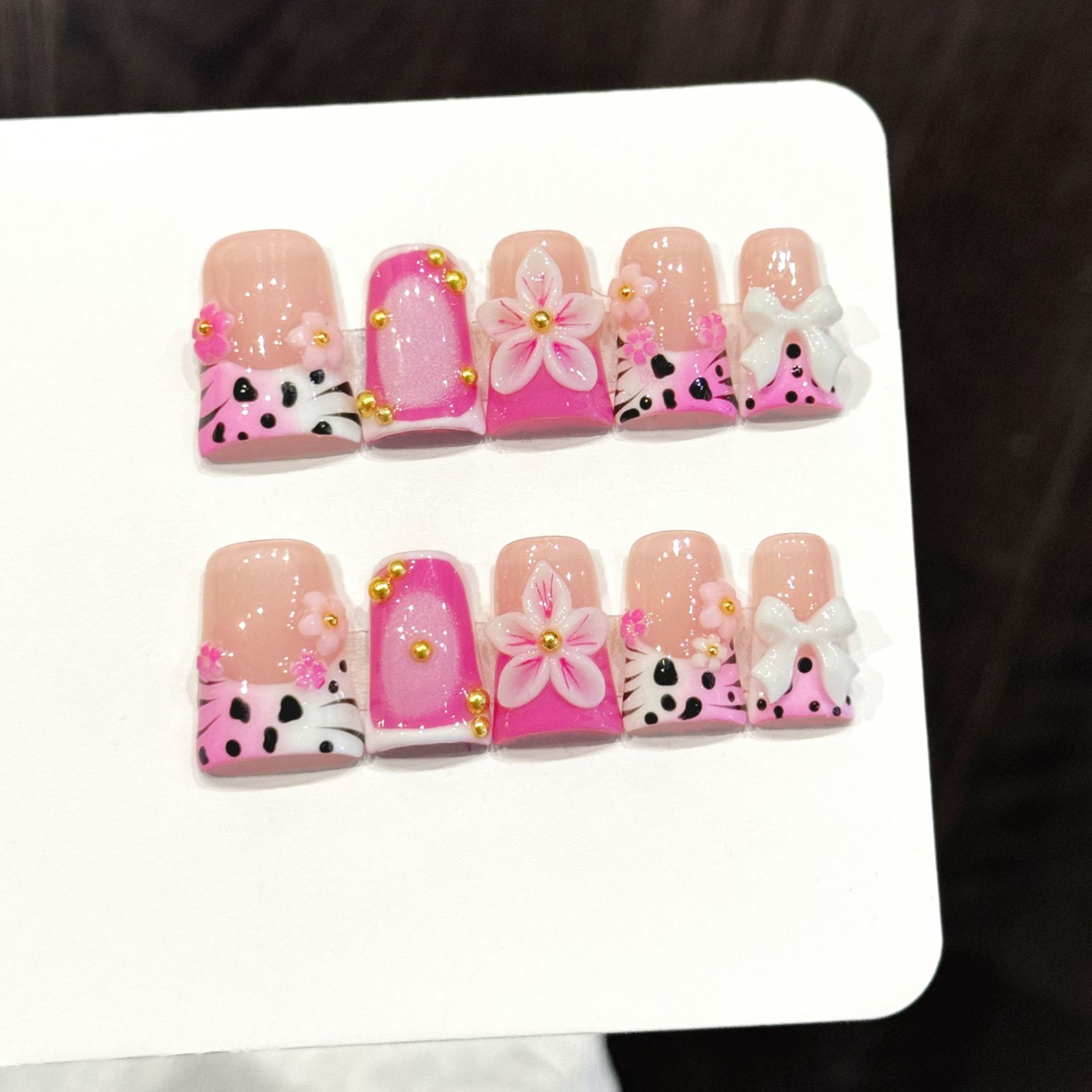 10pcs Pure Hand Pressed Duck N - Resin Art Flowers 评论和价格