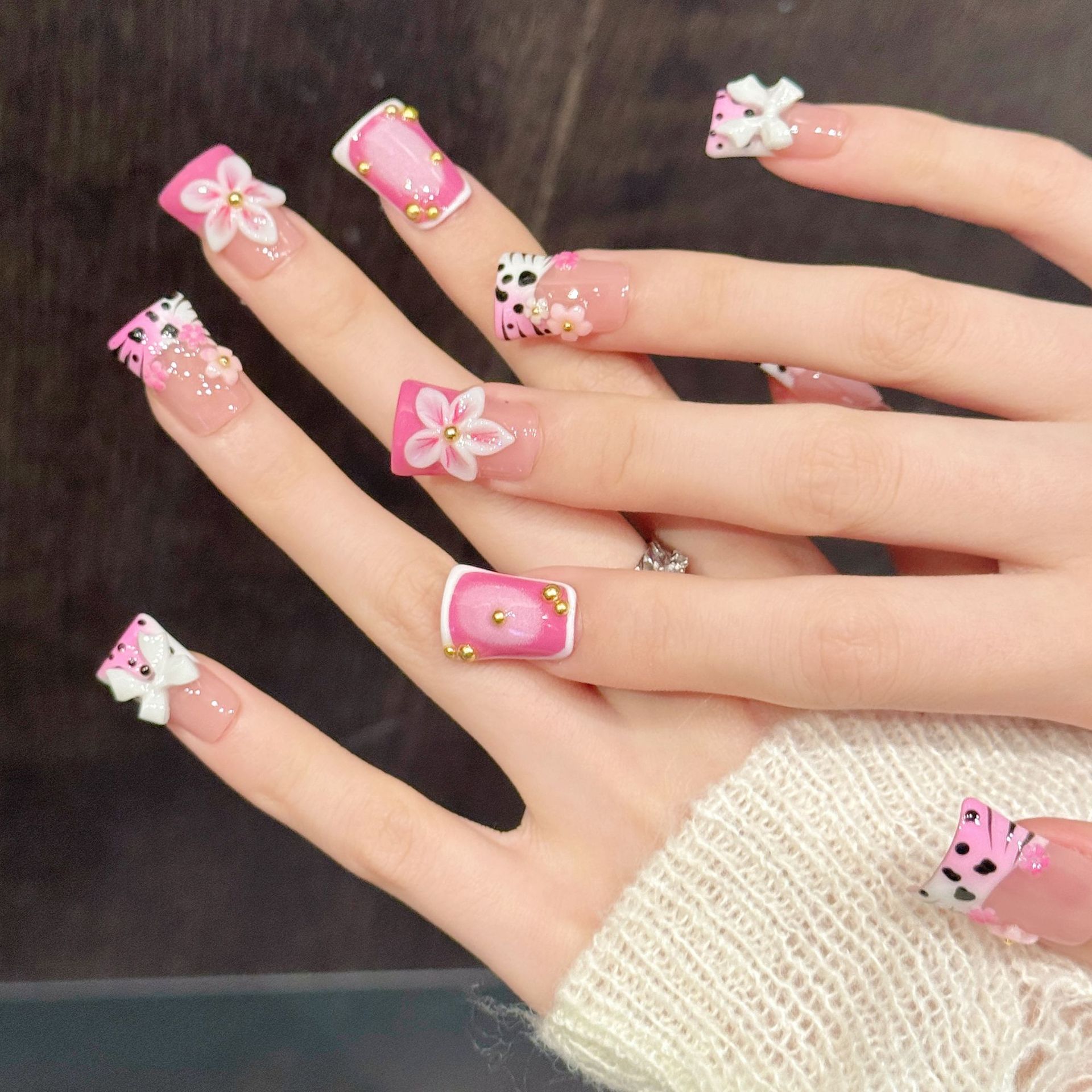 10pcs Pure Hand Pressed Duck N - Resin Art Flowers 评论和价格