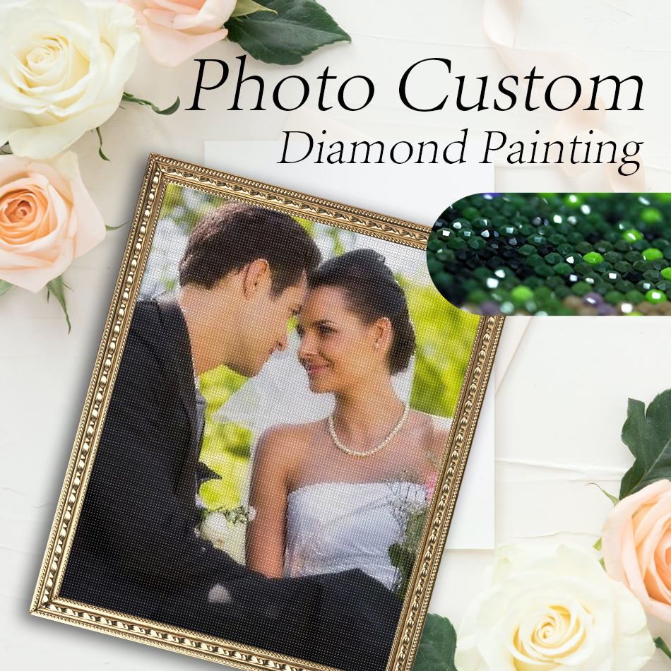 RUOPOTY 5D DIY Diamond Art Pai - Resin Art Wedding Gift 评论和价格