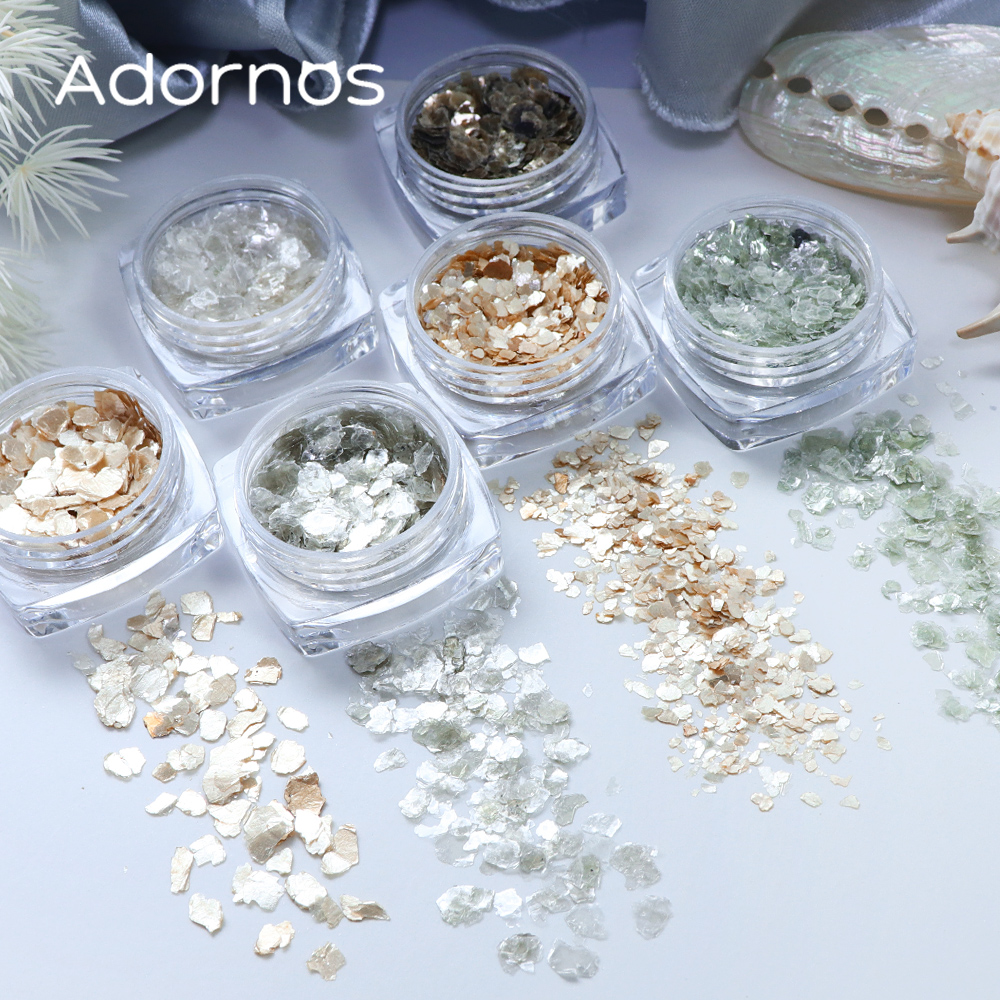 6 Colors Irregular Marble Mica - Mica Flake Resin 评论和价格