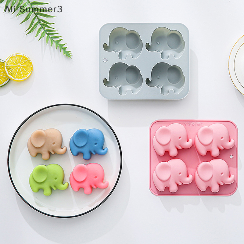 4-hole Baby Elephant Silicone  - Resin Art Tools 评论和价格