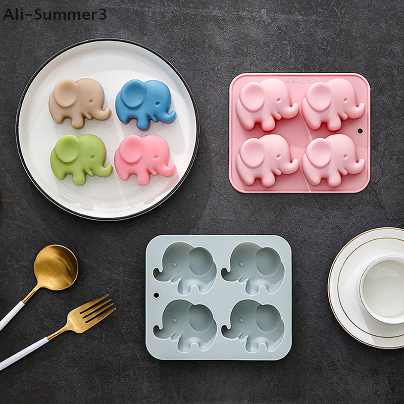 4-hole Baby Elephant Silicone  - Resin Art Tools 评论和价格