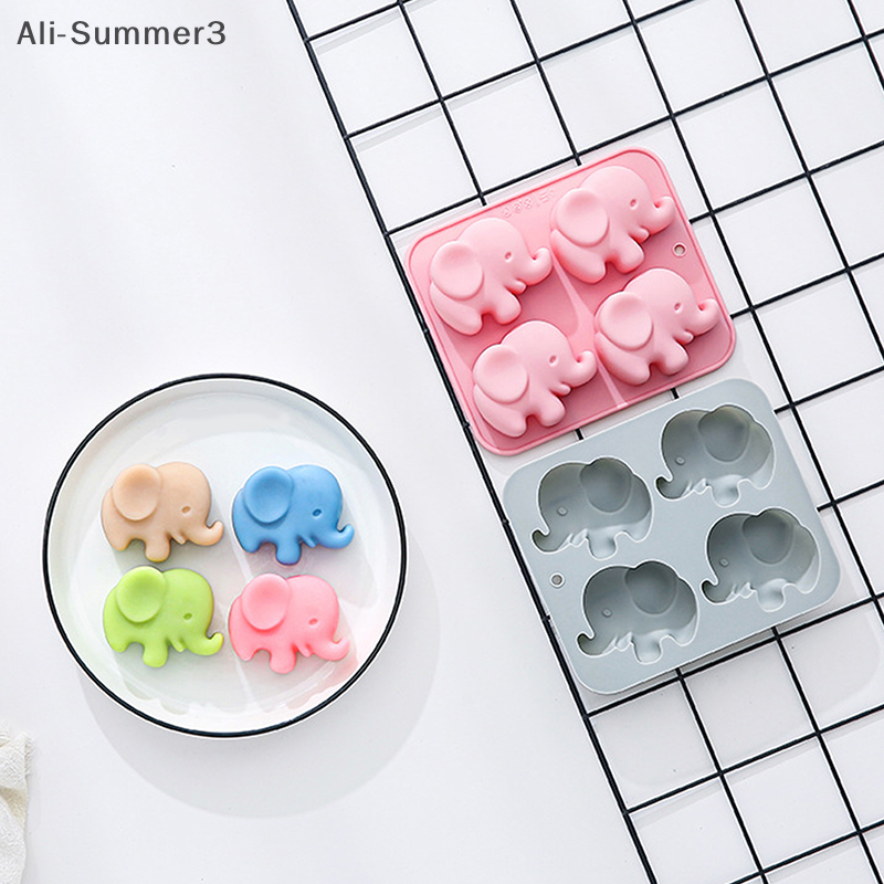 4-hole Baby Elephant Silicone  - Resin Art Tools 评论和价格