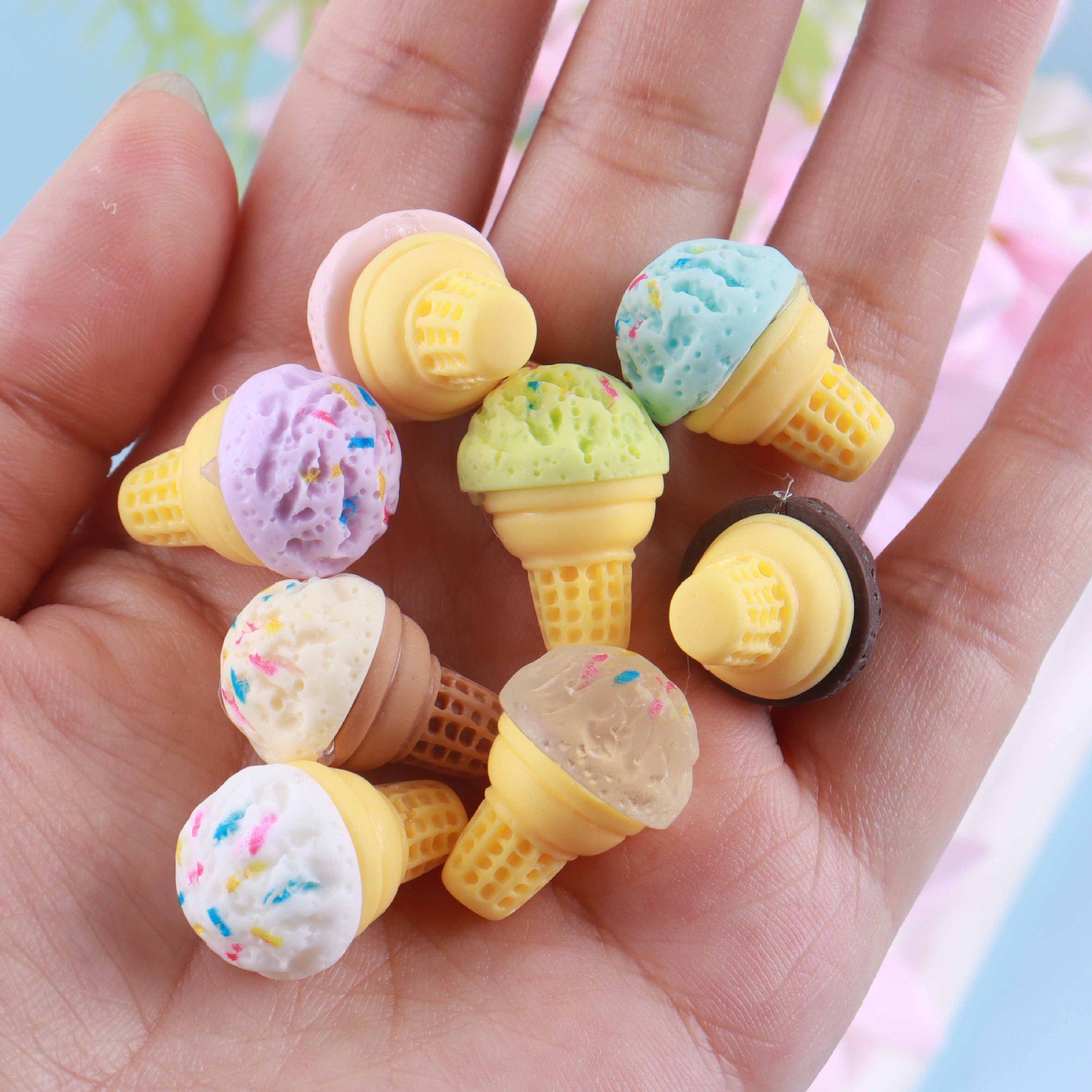 10pcs Dollhouse Miniature Cute - Resin Art Love 评论和价格