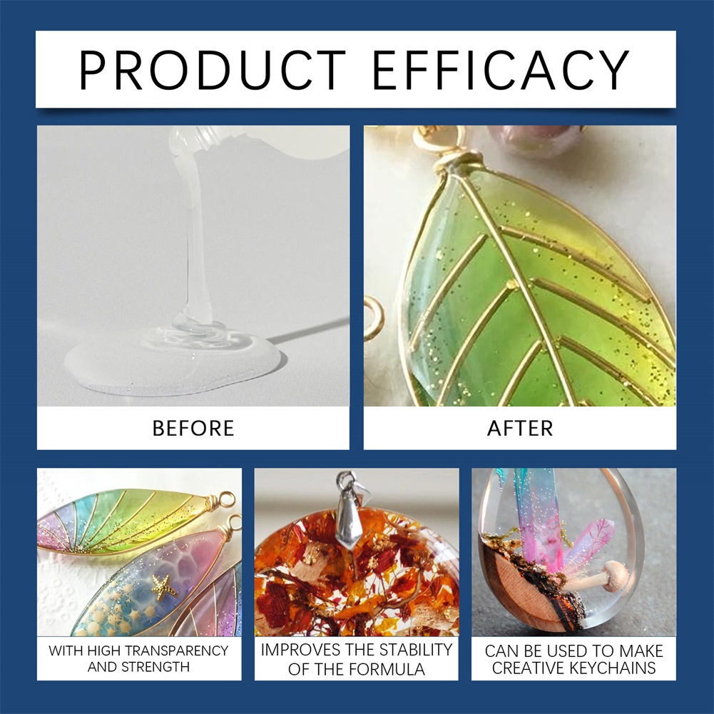 DIY Crystals Clear Epoxys Resi - Resin Art Kit With Molds 评论和价格