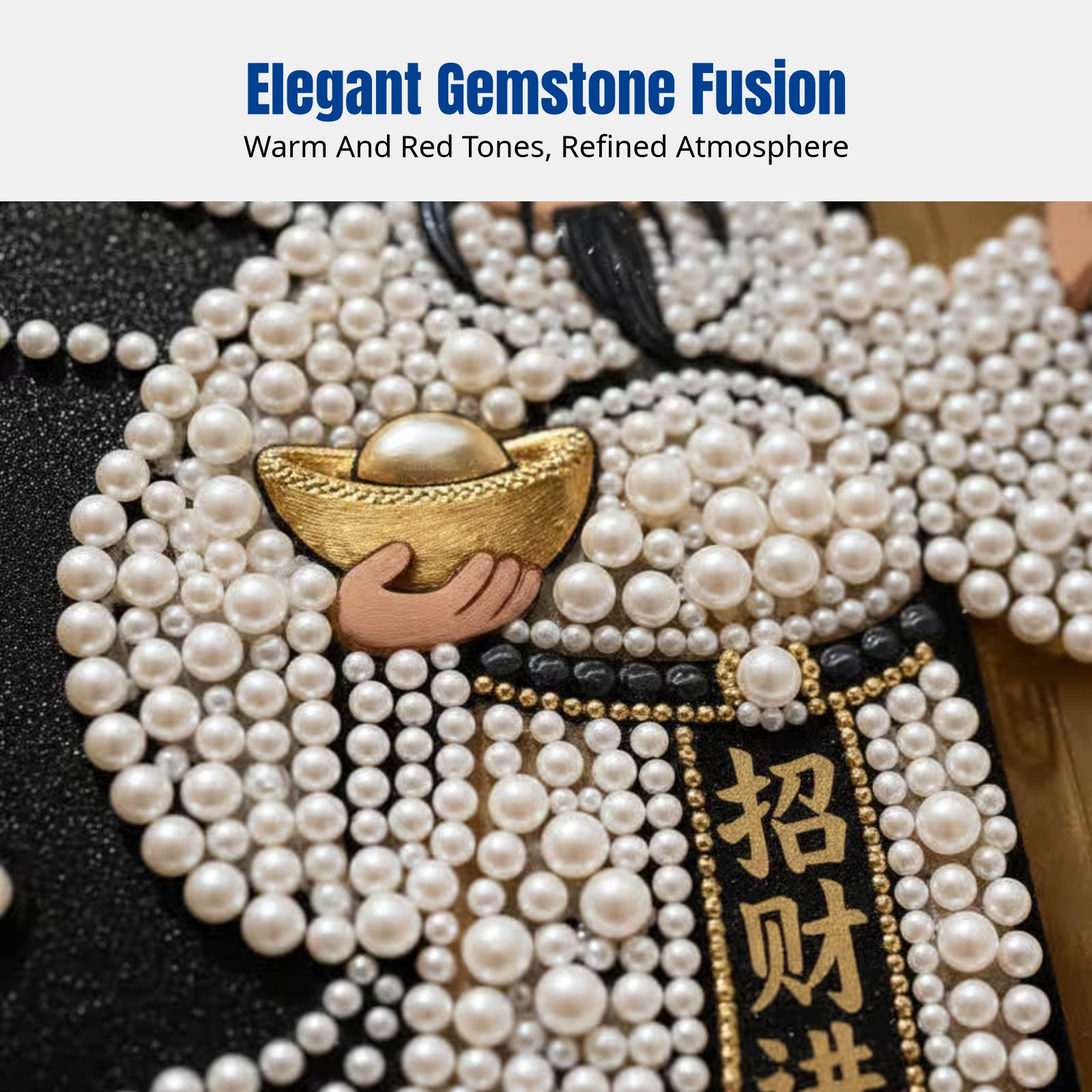 Festive Bead Painting, DIY Han - Resin Art Wedding Gift 评论和价格