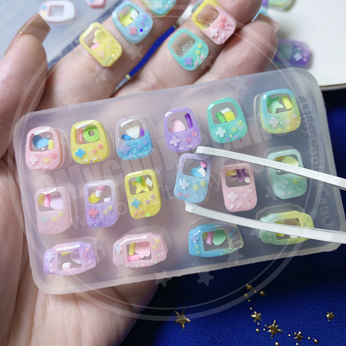 Silicon Resin Mold -uv-Epoxy R - Resin Art Tools 评论和价格